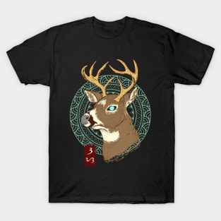 Deer - Black T-Shirt